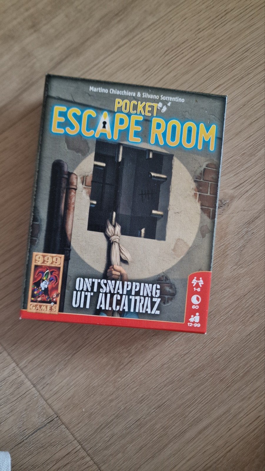 Pocket Escape Room: Ontsnapping uit Alcatraz, Een of twee spelers, Ophalen of Verzenden, 999 Games