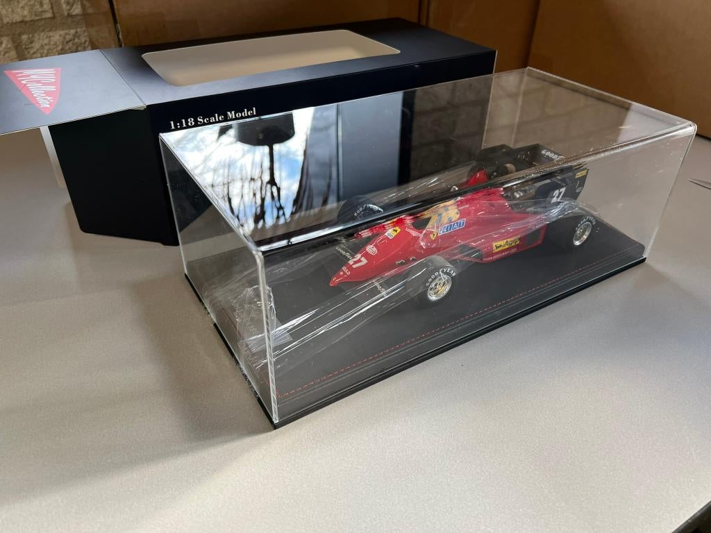 Ferrari 126C4M #27 1981 Alboreto - MyCollection/GP-Replicas, Ophalen of Verzenden, Nieuw, Auto, Overige merken