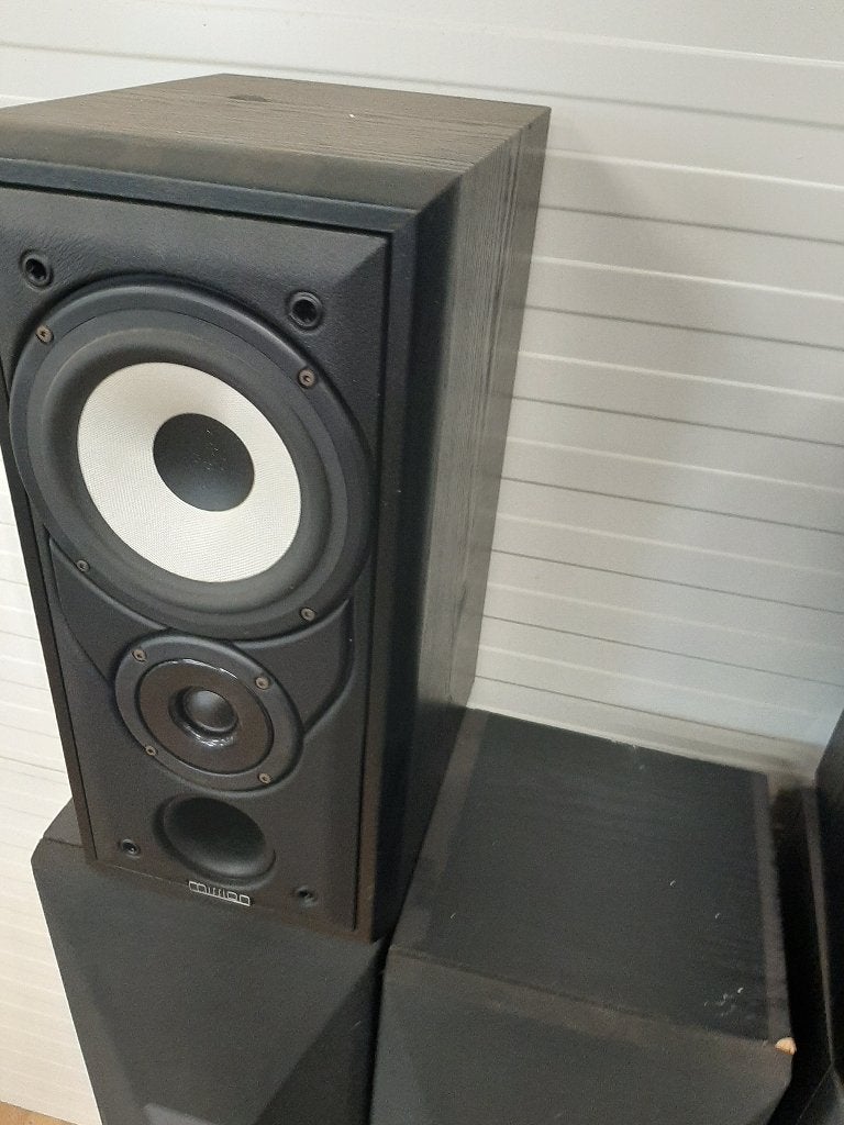 Speakers luidsprekers mission, Audio, Tv en Foto, Luidsprekers, Ophalen, Gebruikt, 60 tot 120 watt, Overige merken