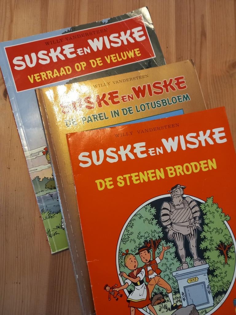 Suske en wiske aparte uitgaves, Eén stripboek, Ophalen