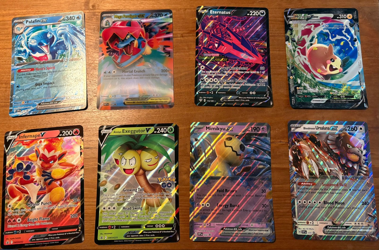 Pokemon jumbo kaarten, Ophalen, Zo goed als nieuw, Meerdere kaarten, Foil