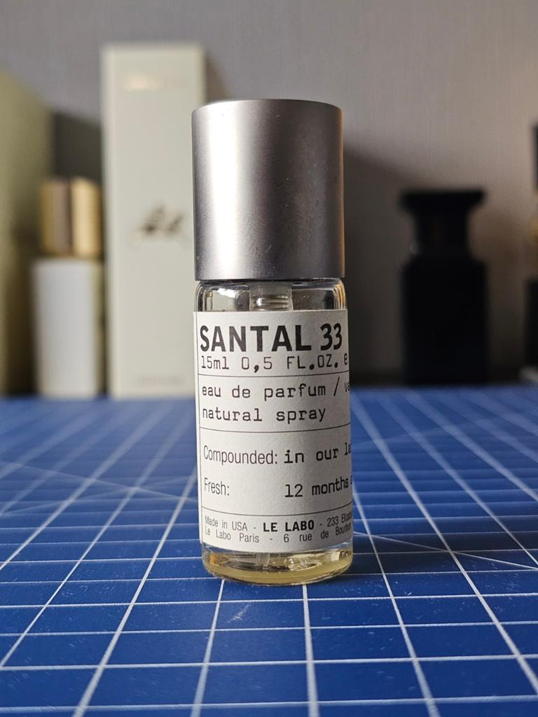 Le Labo Santal 33 15ml (~10ml over), Ophalen of Verzenden, Zo goed als nieuw