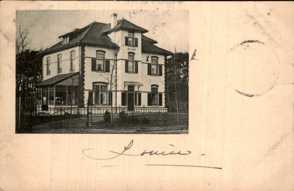 Hilversum - Villa - Villa-Carla, Ophalen of Verzenden, Voor 1920, Gelopen, Noord-Holland