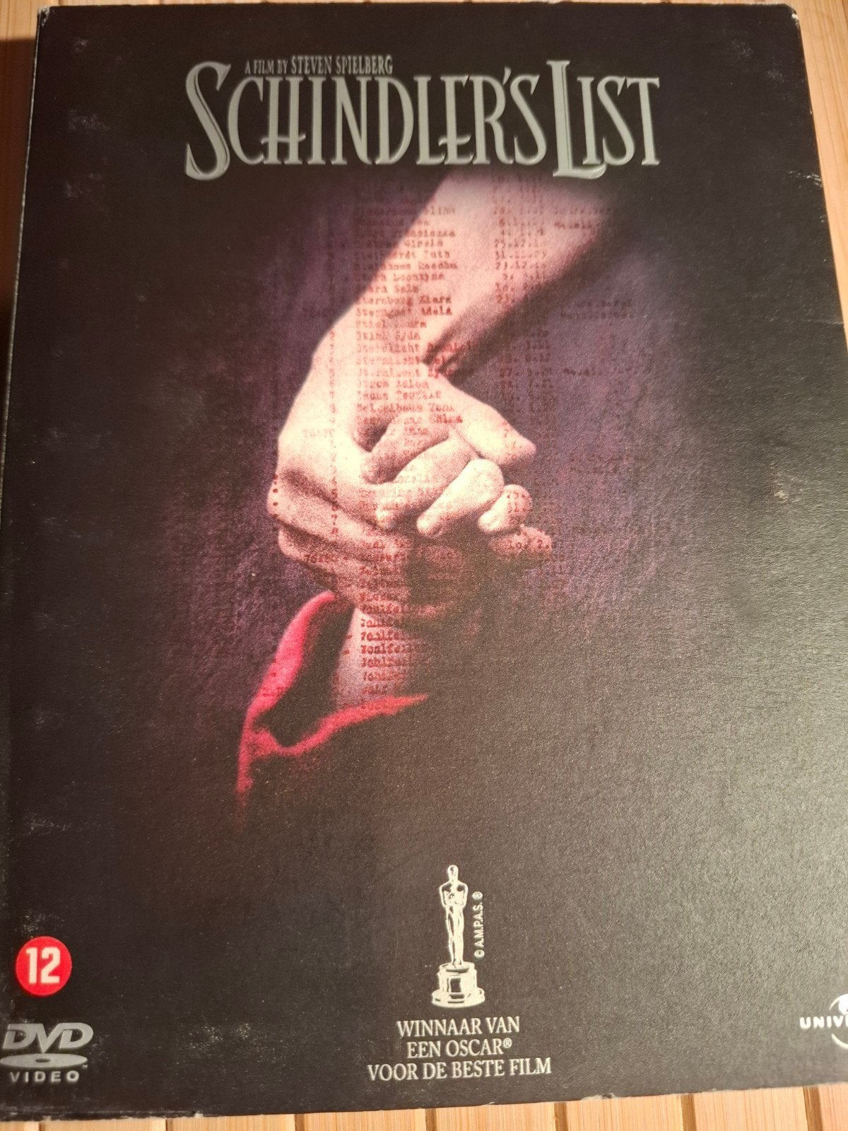 Schindler's List DVD - Speciale Editie Bonusmateriaal 2DVD, Verzenden, Gebruikt