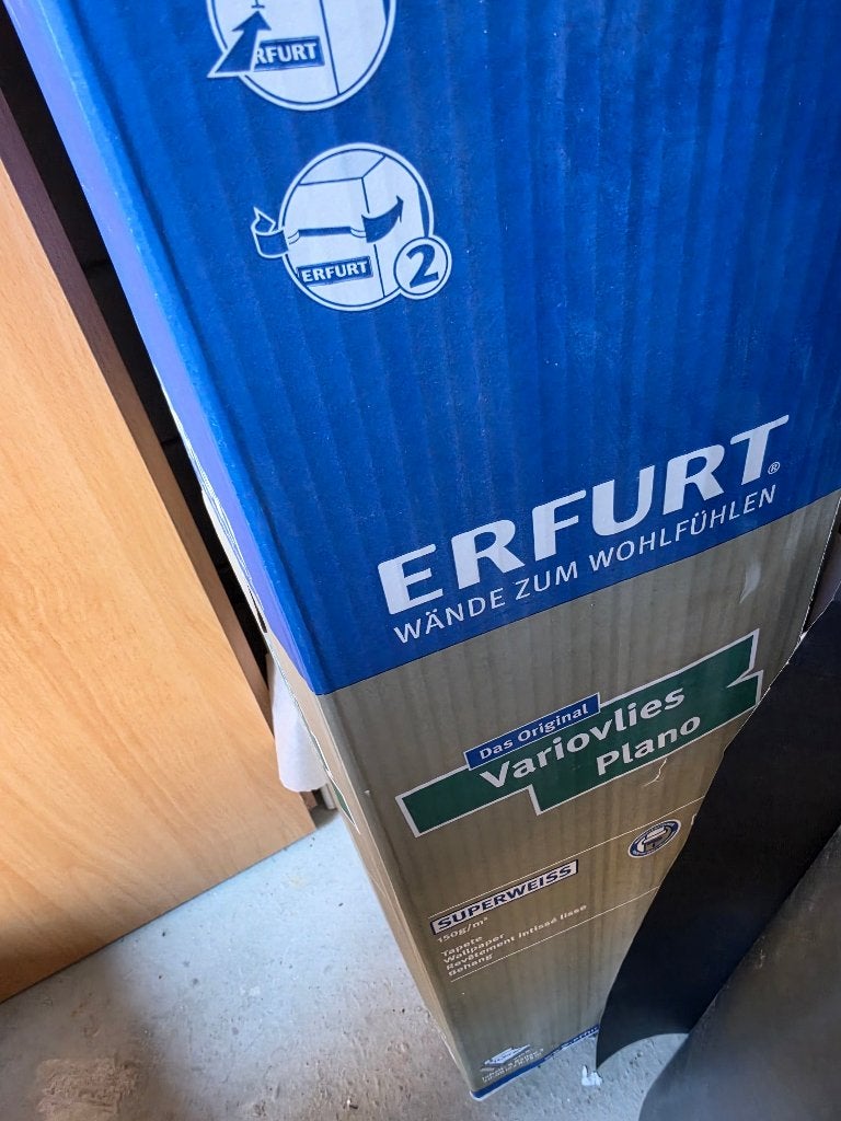ERFURT Renovlies Plano Superwit 150 g/m² 20x0,75 m, Overige merken, Wit, Ophalen of Verzenden, 25 tot 50 m²