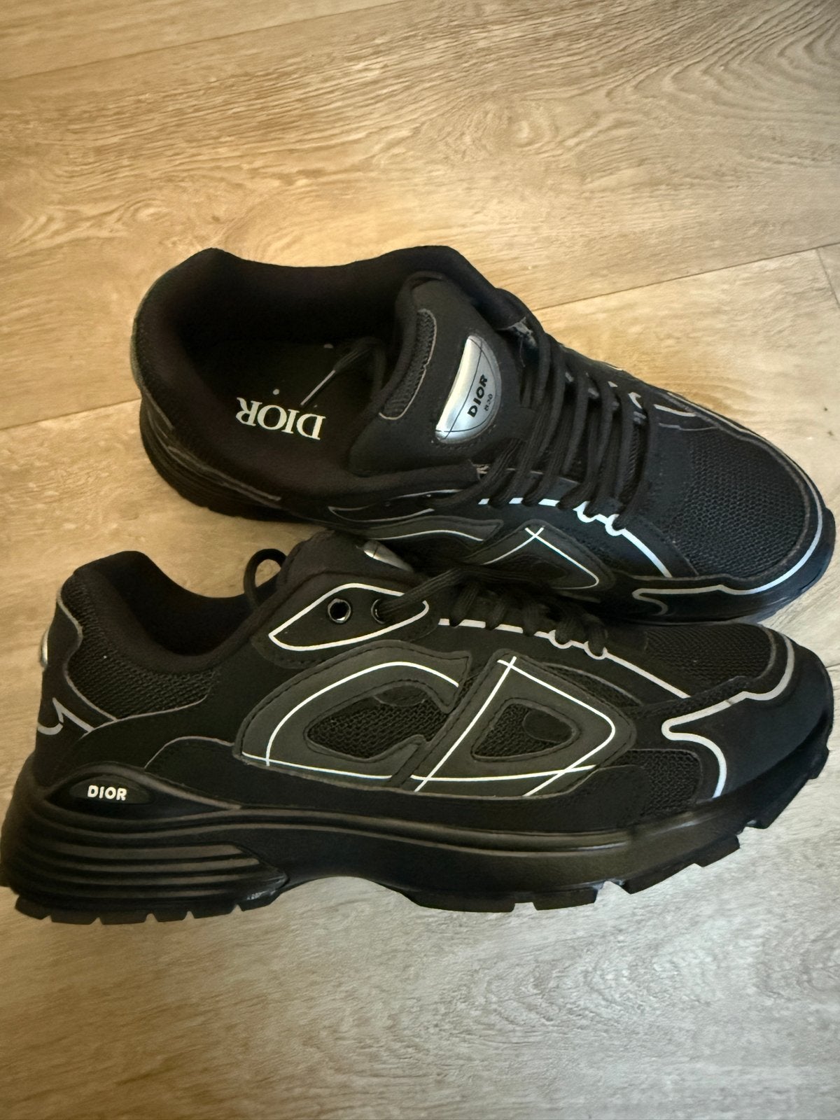 Dior B30 Sneakers Zwart - Maat 45, Kleding | Heren, Zwart, Nieuw, Ophalen of Verzenden, Sneakers of Gympen