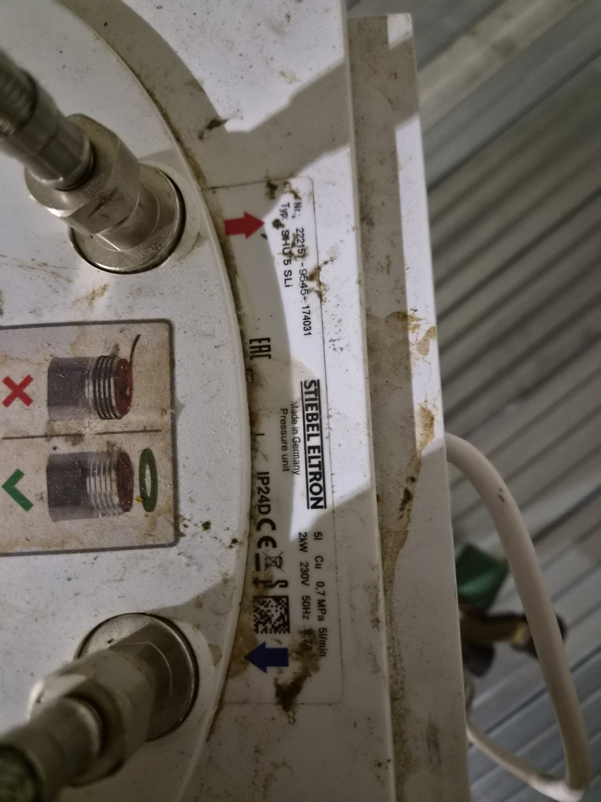 Stiebel Eltron Boiler 5 liter - Gebruikt, Minder dan 20 liter, Ophalen of Verzenden, Gebruikt, Boiler