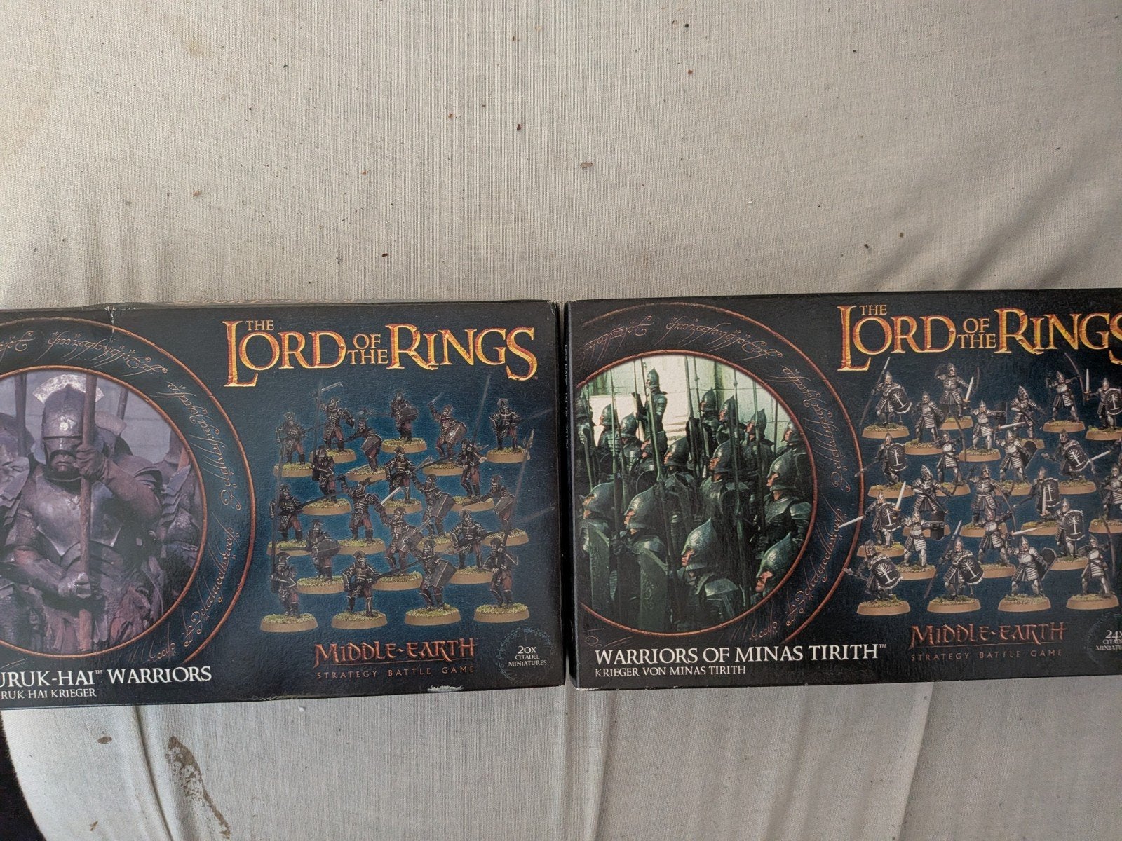 Lord of the Rings: Uruk-Hai & Warriors of Minas Tirith, Ophalen of Verzenden, Nieuw, Lord of the Rings, Figuurtje(s)