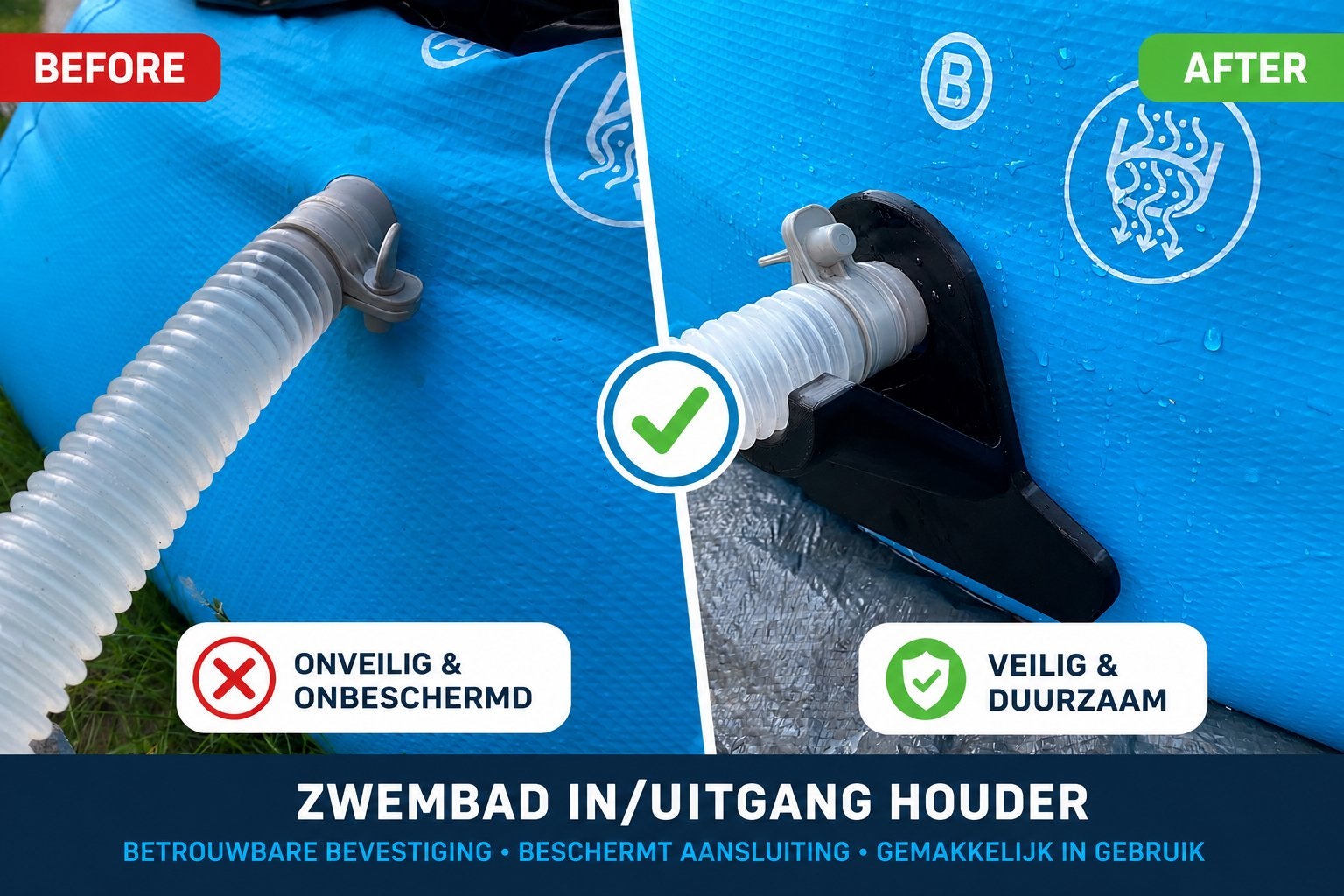 Zwembad buis houder voor Intex en Bestway, Ophalen of Verzenden, Nieuw, Overige typen