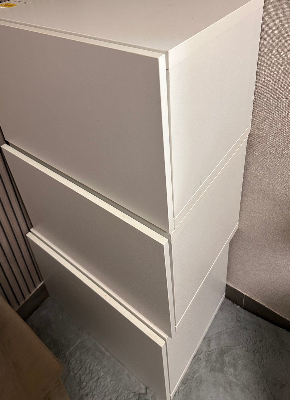 3x losse modulaire ladekasten / elementen van IKEA (Wit), Ophalen, Zo goed als nieuw