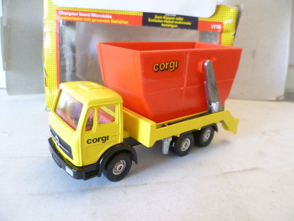 Corgi 1119 Matics 1983 Mercedes Loadlugger modelauto., Ophalen of Verzenden, Zo goed als nieuw, Auto
