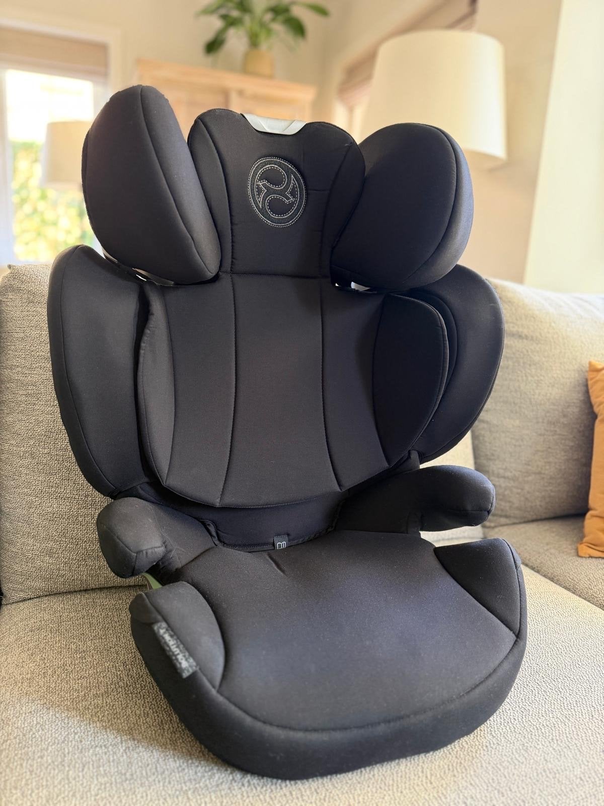 4x Cybex Solution T i-Fix Plus Autostoeltje - Sepia Black, 15 t/m 36 kg, Verstelbare rugleuning, Zo goed als nieuw, Isofix