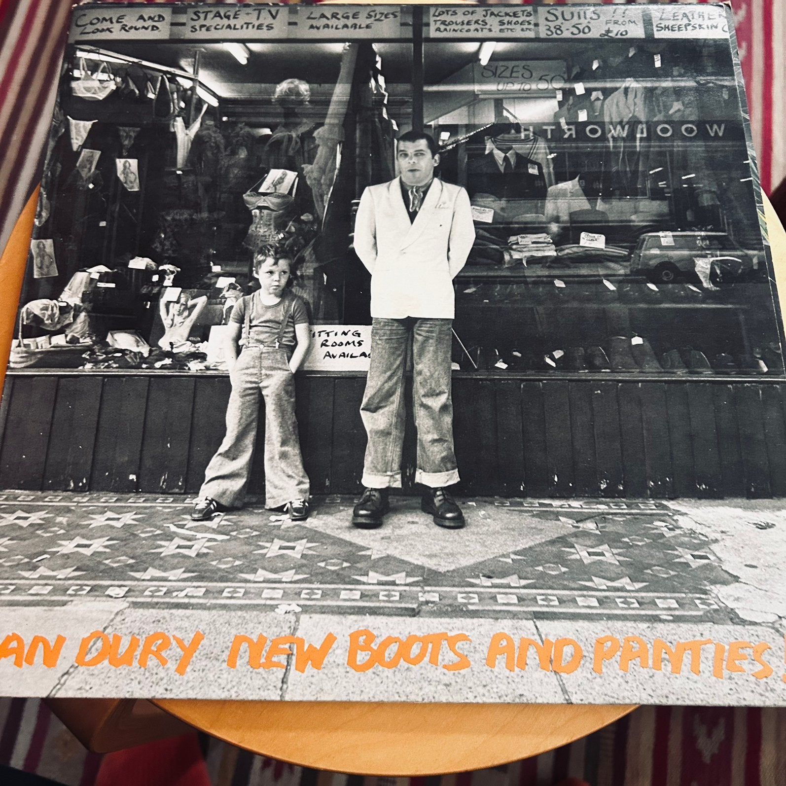 Ian Dury / new boots and oanties, Ophalen of Verzenden, Zo goed als nieuw, 12 inch, Poprock