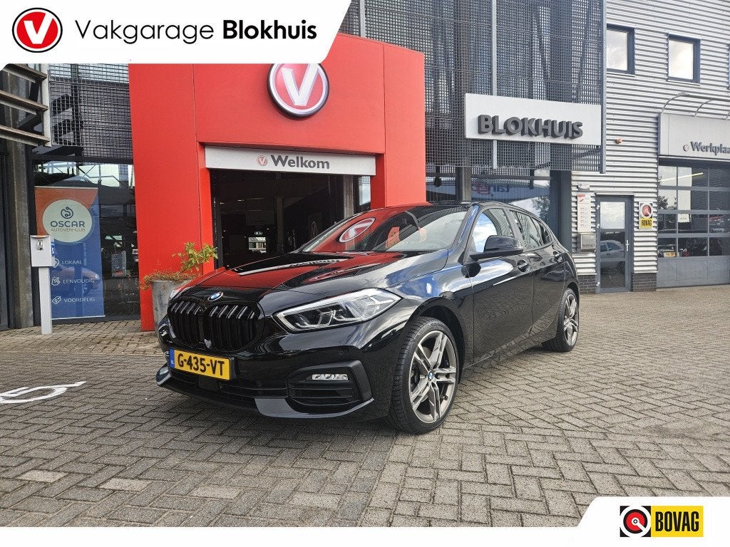 BMW 1-serie 118i Executive | Navi | Clima | Camera |, Stof, Zwart, Origineel Nederlands, Bedrijf