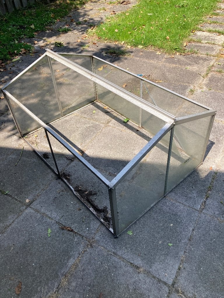 kweekkastje, Tuin en Terras, Ophalen, Gebruikt, Kweekkas, Glas