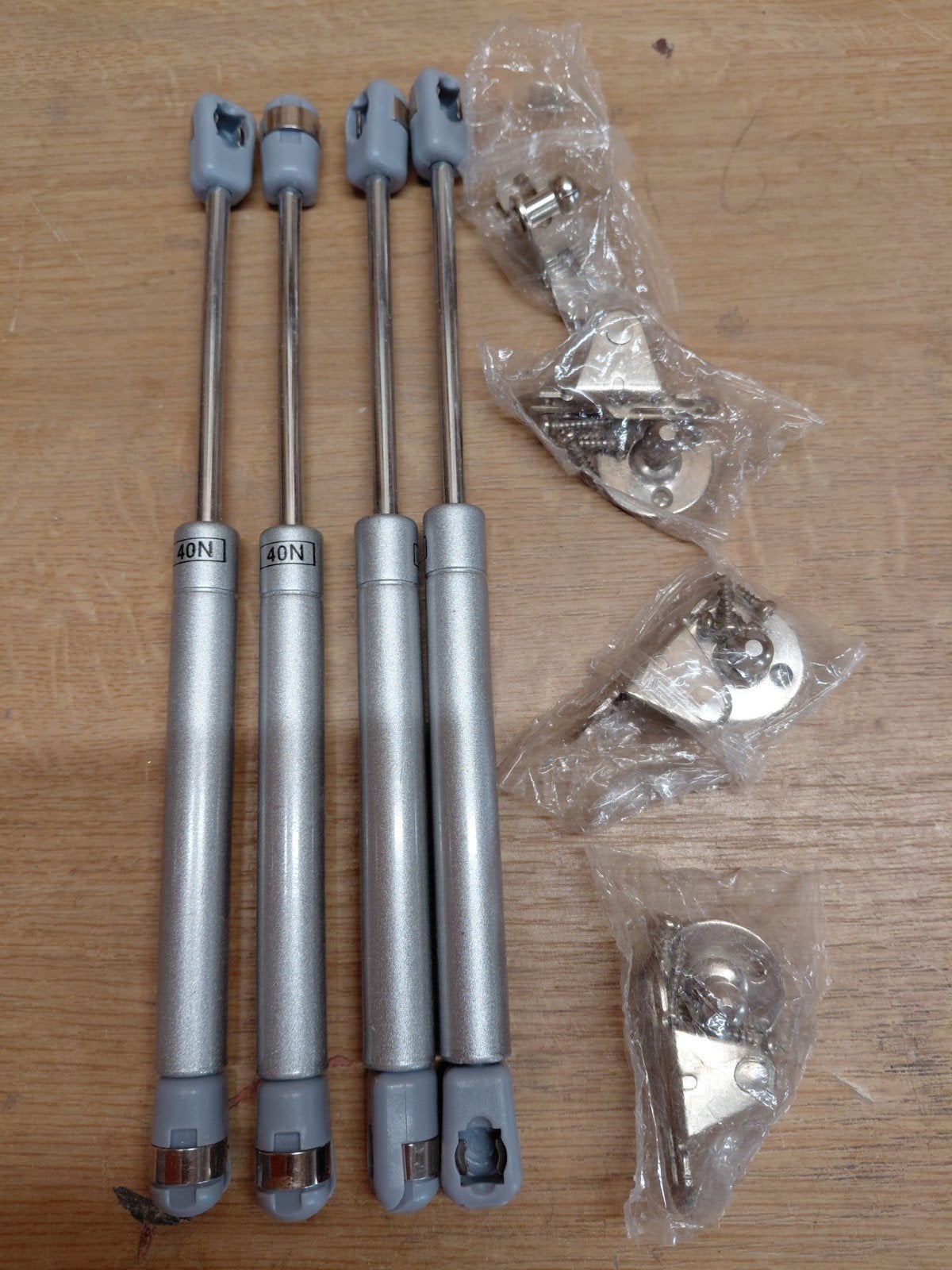 Aluminium hydraulische cilinders 25cm voor kastjes, Caravans en Kamperen, Ophalen of Verzenden, Nieuw