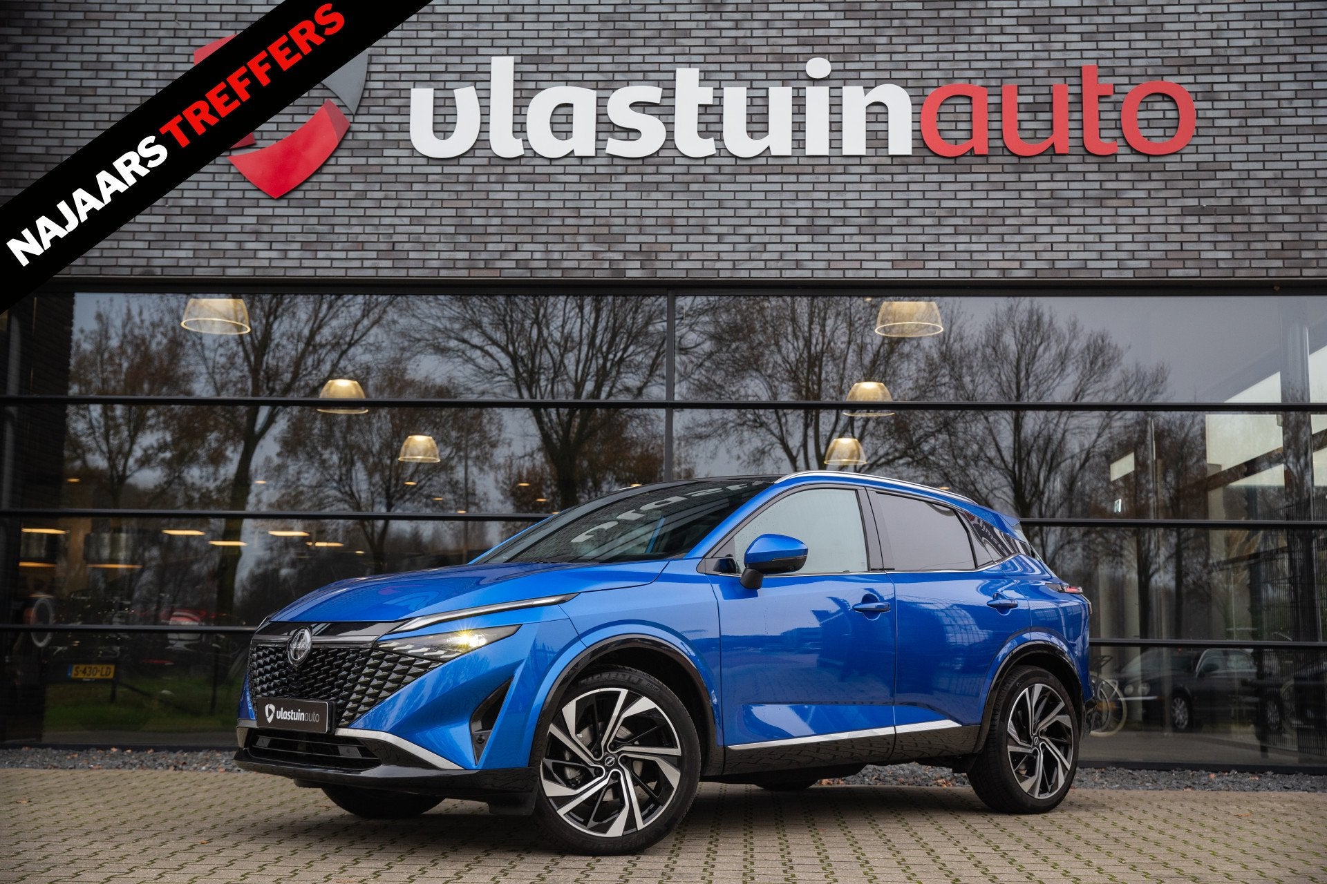 Nissan QASHQAI 1.3 MHEV Xtronic Tekna Plus , 3D-camera, Pano, Auto's, Gebruikt, Zwart, 4 cilinders, Blauw
