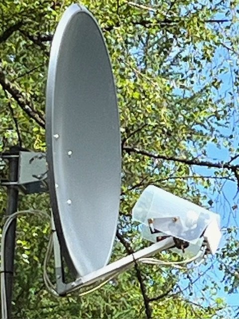schotelantenne zie foto ook voor camping, Ophalen, Zo goed als nieuw, Antenne