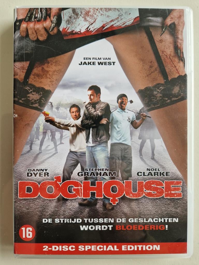 DOGHOUSE [2-DVD-SET] Britse Zombie Film, Vanaf 16 jaar, Verzenden, Zo goed als nieuw, Vampiers of Zombies