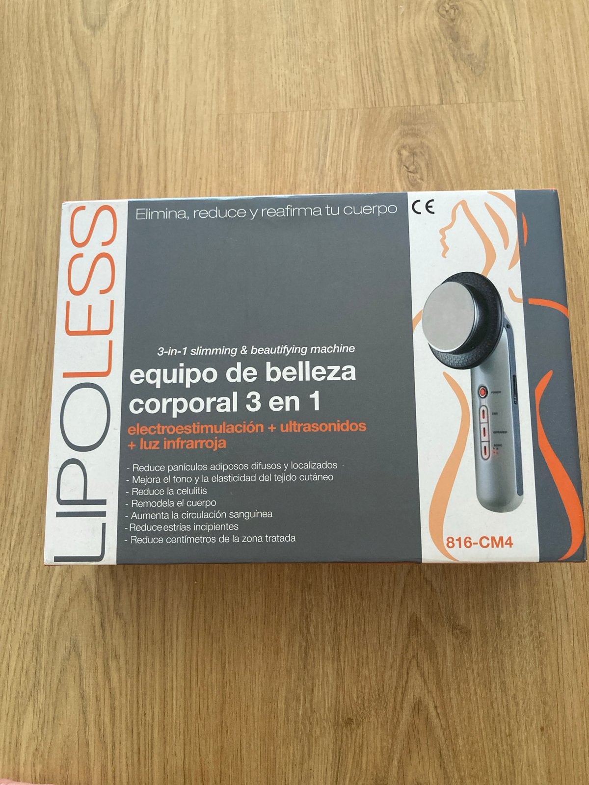 Lipoless 3-in-1 Afslank- en Verfraaiingsapparaat, Ophalen, Zo goed als nieuw, Overige typen