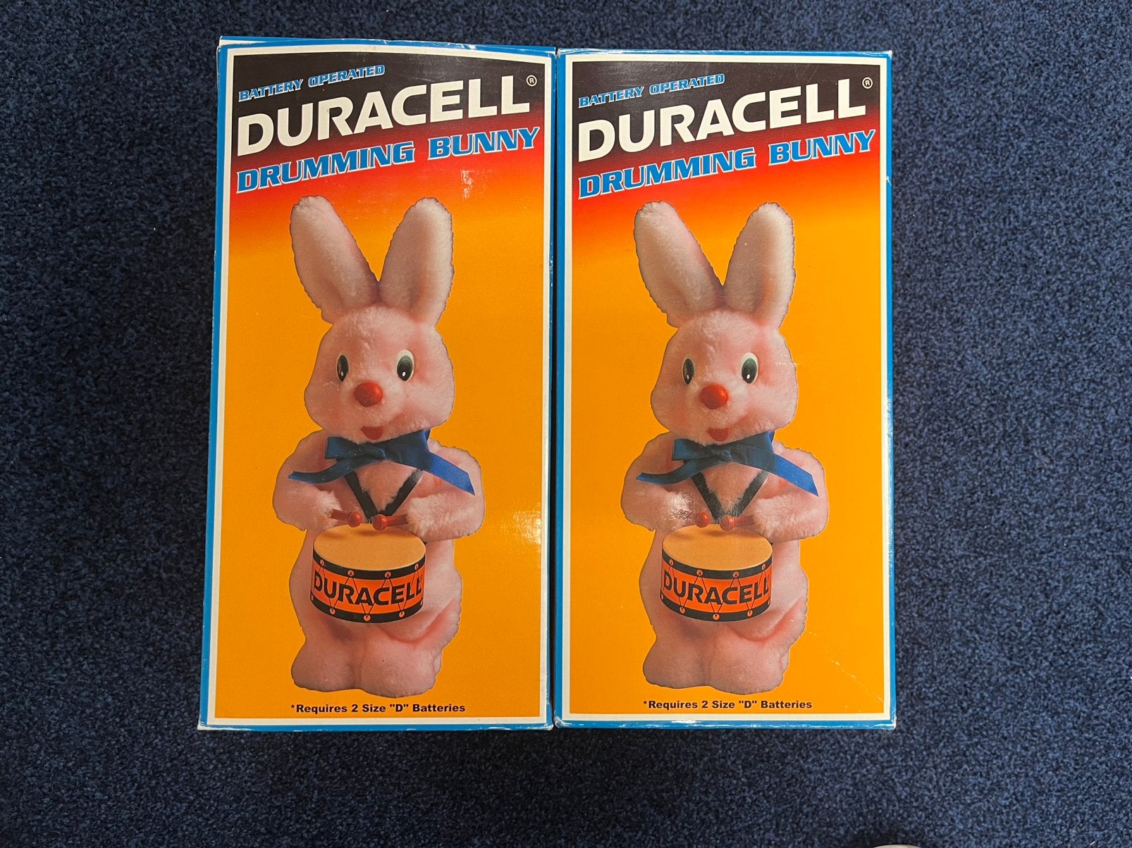 2 duracell konijnen, Verzamelen, Poppetjes en Figuurtjes, Ophalen, Zo goed als nieuw