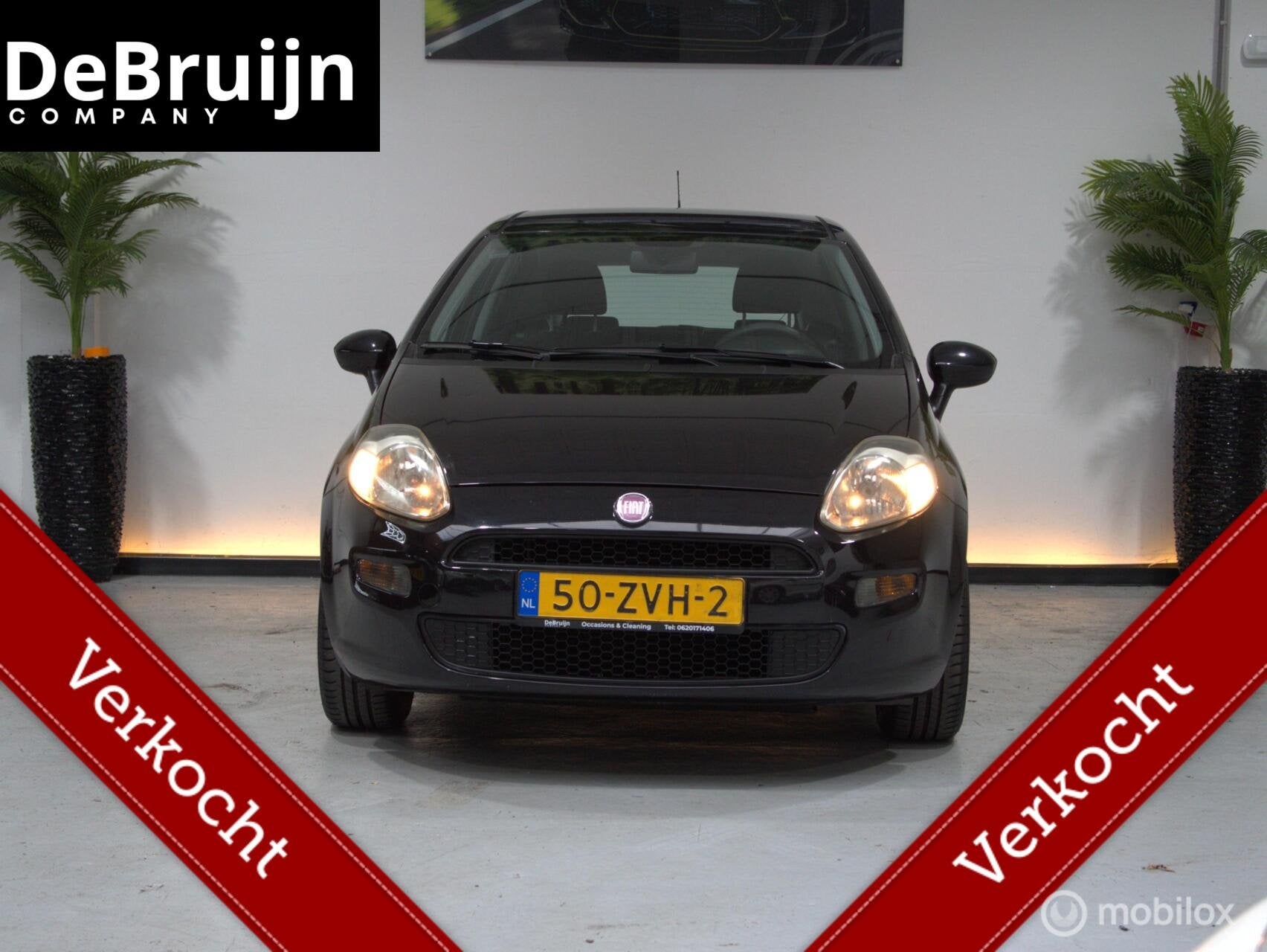 Fiat Punto Evo 1.2| Airco | Riem vervangen | Zuinig | APK, Voorwielaandrijving, 1242 cc, 4 cilinders, 400 kg