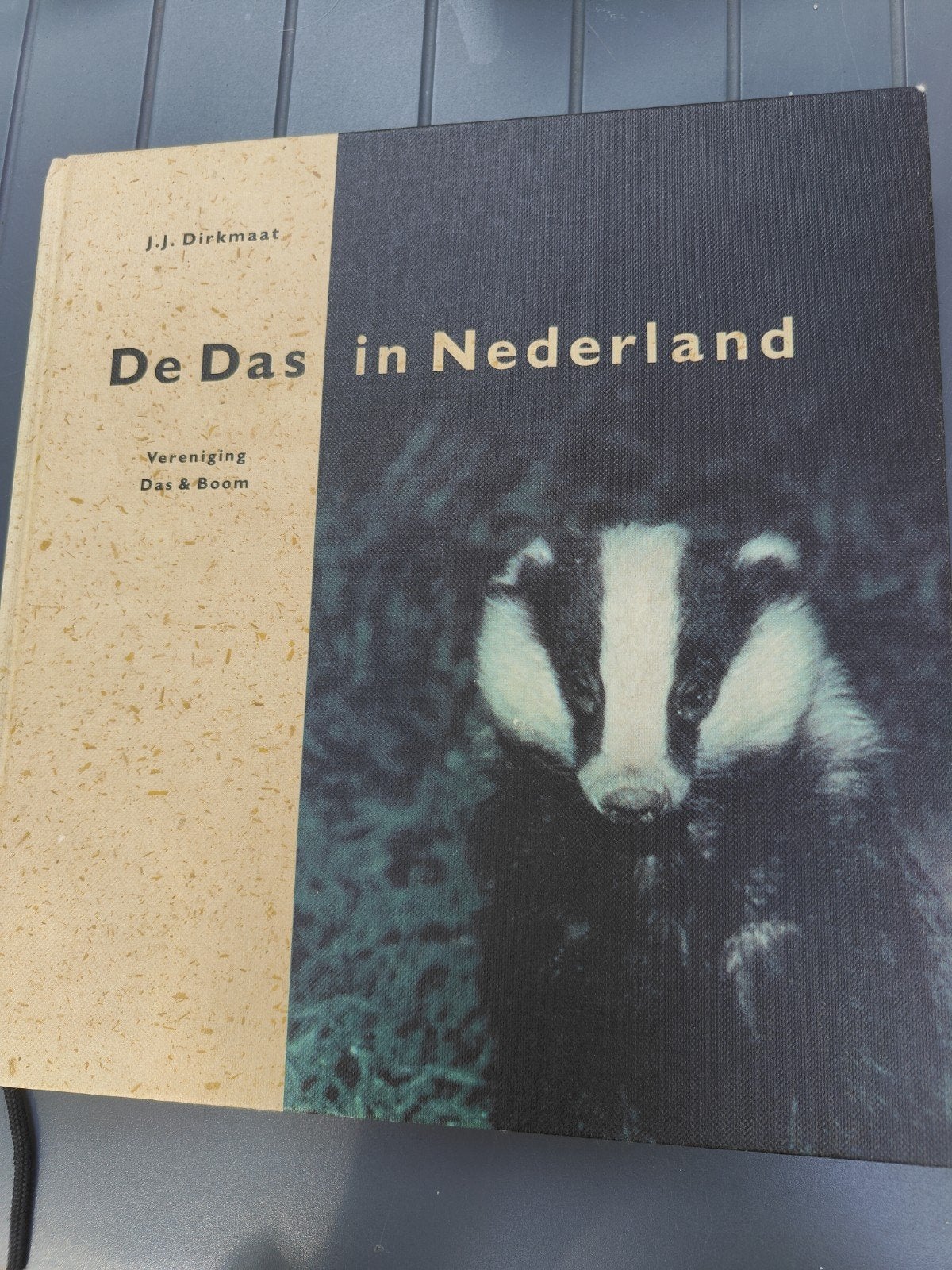 De Das in Nederland: Informatief boek over de das, Boeken, Natuur, Ophalen of Verzenden, Gelezen, Natuur algemeen, J.J. Dirkmaat