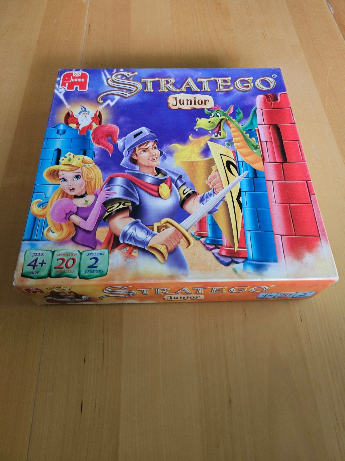 Stratego Junior bordspel - Gebruikt, Een of twee spelers, Ophalen of Verzenden, Gebruikt
