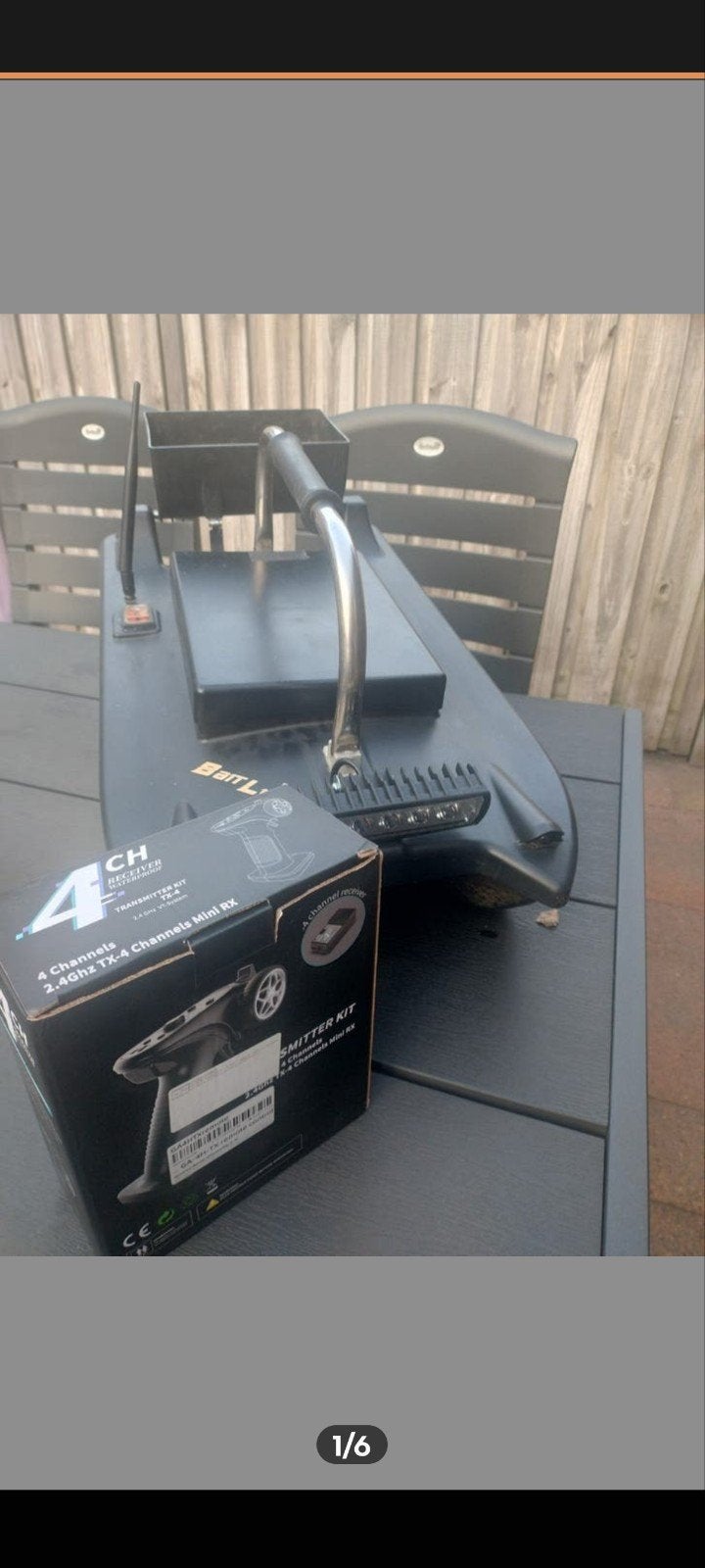 Voerboot Baitliner met afstandsbediening, Ophalen of Verzenden, Gebruikt, Overige typen