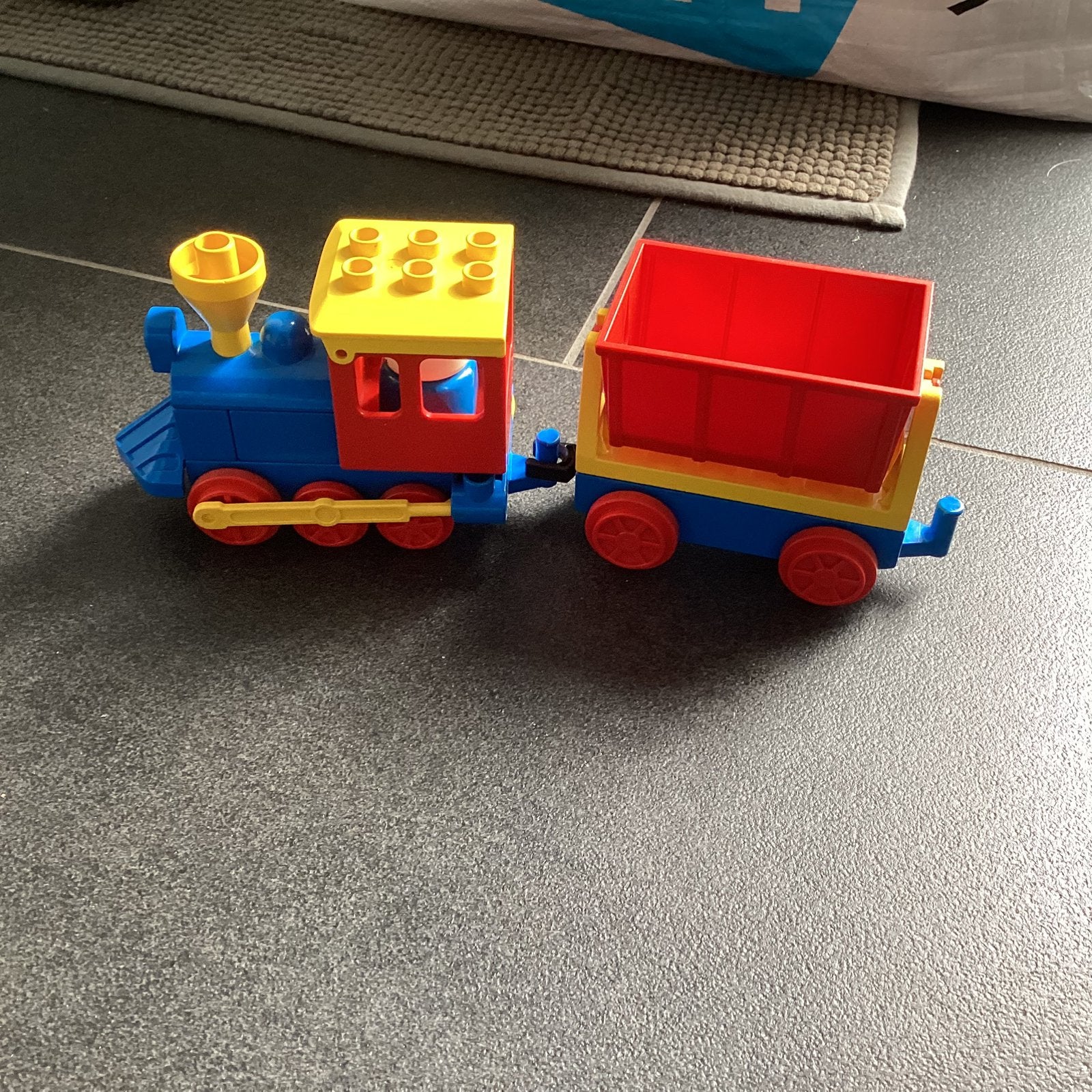 Diverse Duplo artikelen ( oa trein met spoor en brug), Ophalen, Gebruikt, Duplo