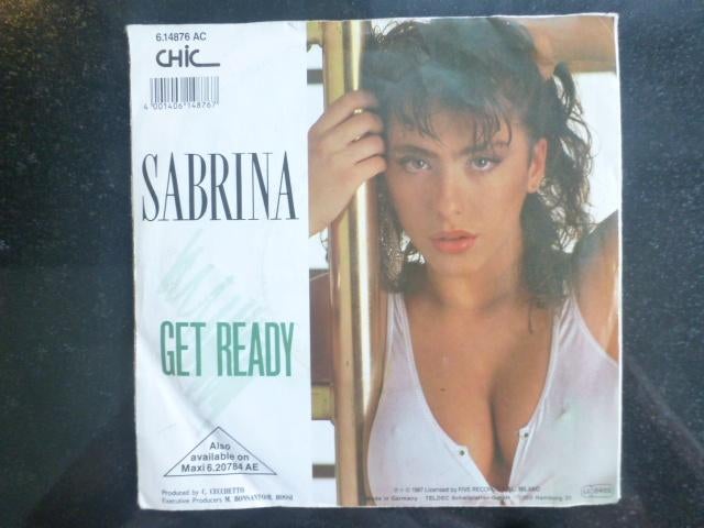 Sabrina. Boys. / Get ready., Gebruikt, 7 inch, Single, Ophalen of Verzenden