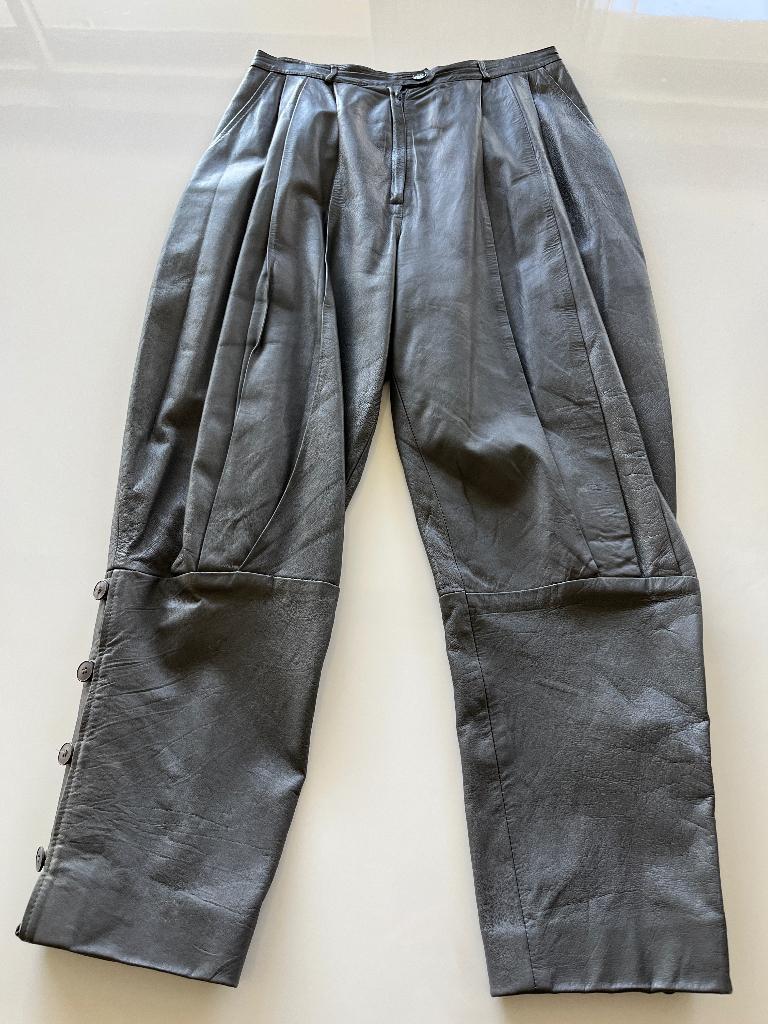 exclusive genuine soft leather harem pants by Dino Valiano, Kleding | Dames, Broeken en Pantalons, Maat 38/40 (M), Ophalen of Verzenden