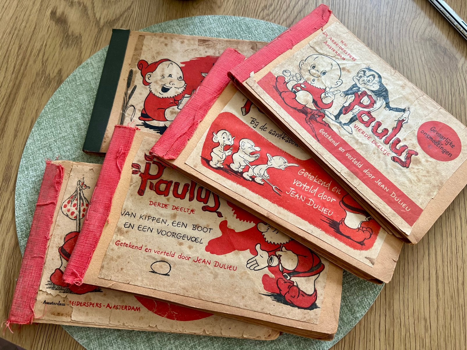 paulus de boskabouter strips oud, Meerdere comics, Ophalen of Verzenden, Gelezen, Europa