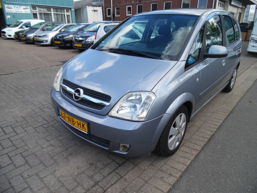 Opel Meriva apk 5.27 1.6-16V Cosmo airco (bj 2003), Auto's, 13 km/l, Dealer onderhouden, 101 pk, Gebruikt