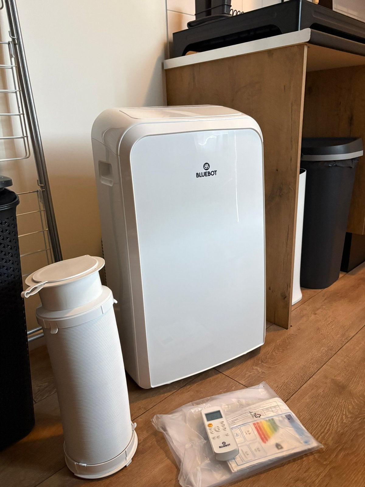 Mobiele airco 12000 btu, Witgoed en Apparatuur, Ophalen, Minder dan 60 m³, 3 snelheden of meer, Zo goed als nieuw