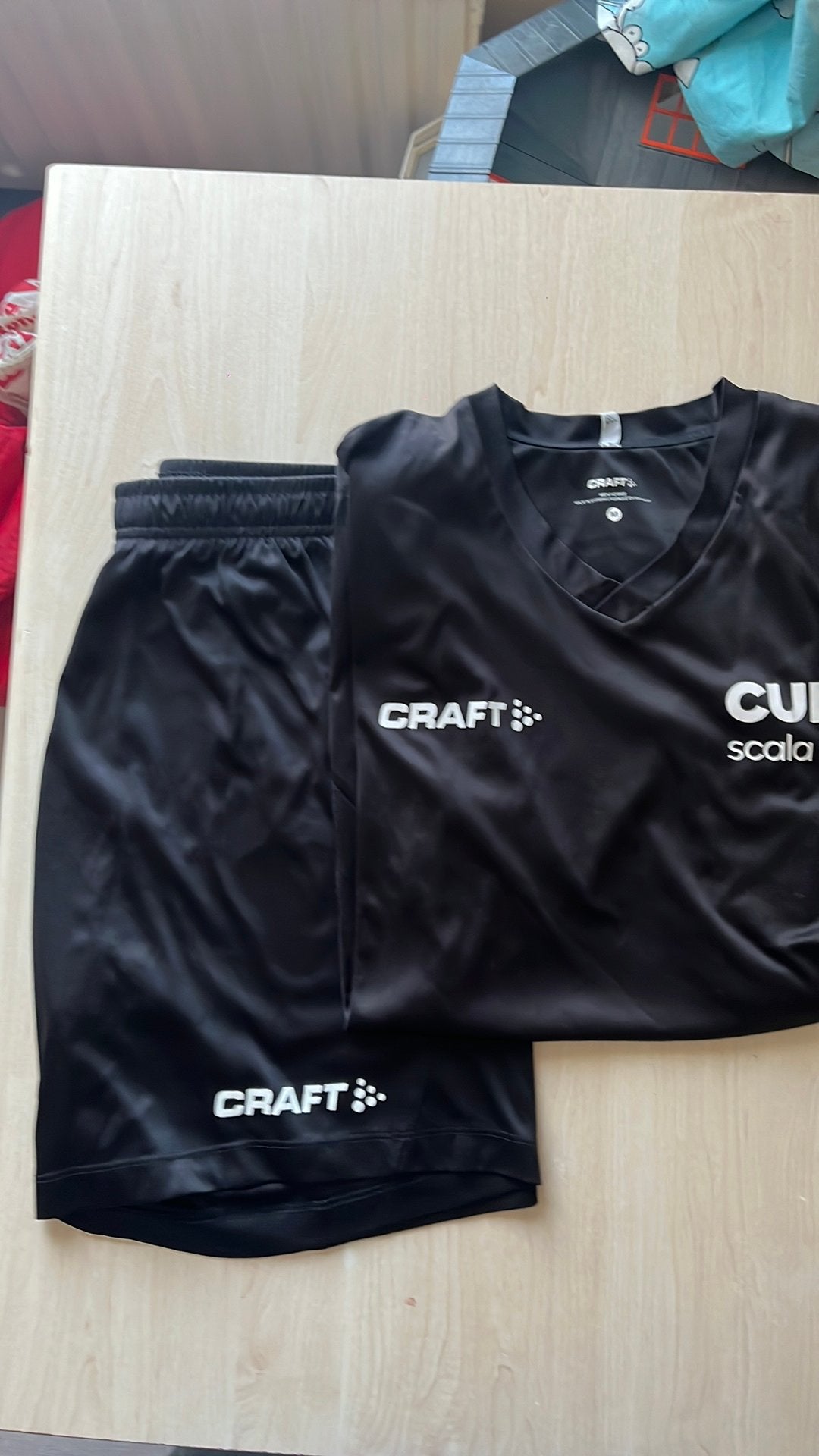 Craft Curio Scala Sporttenue Zwart Maat M, Fitness, Maat 48/50 (M), Zwart, Ophalen of Verzenden