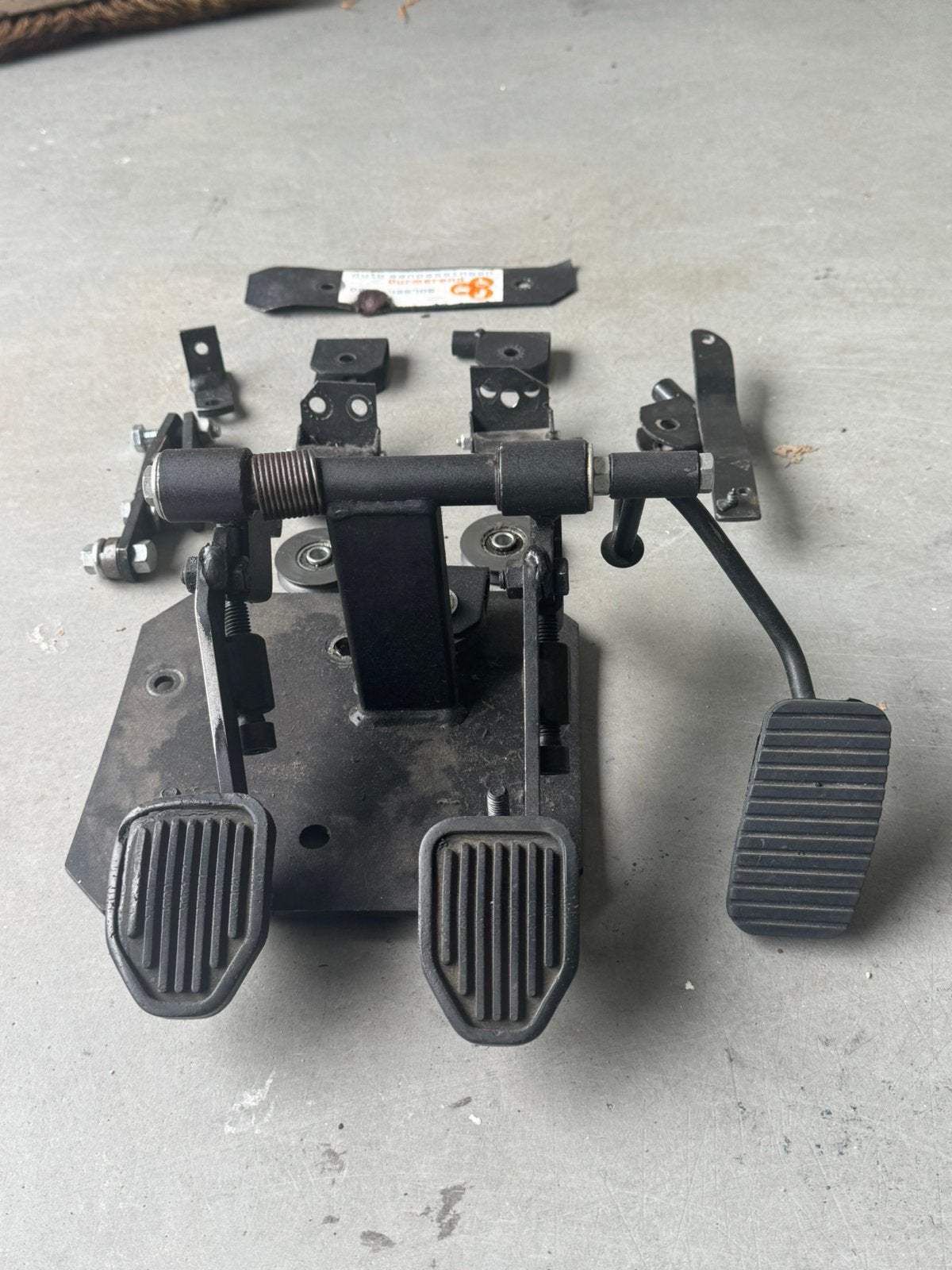 Dubbele bediening GAS REM KOPPELING 3 delig, Auto diversen, Auto-accessoires, Ophalen of Verzenden, Gebruikt