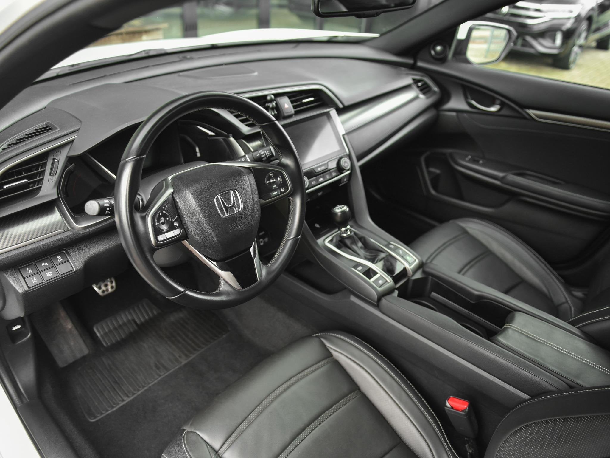 Honda Civic 1.5 i-VTEC Sport Plus Panoramadak Leren bekledin, Auto's, Voorwielaandrijving, Stof, Euro 6, 4 cilinders