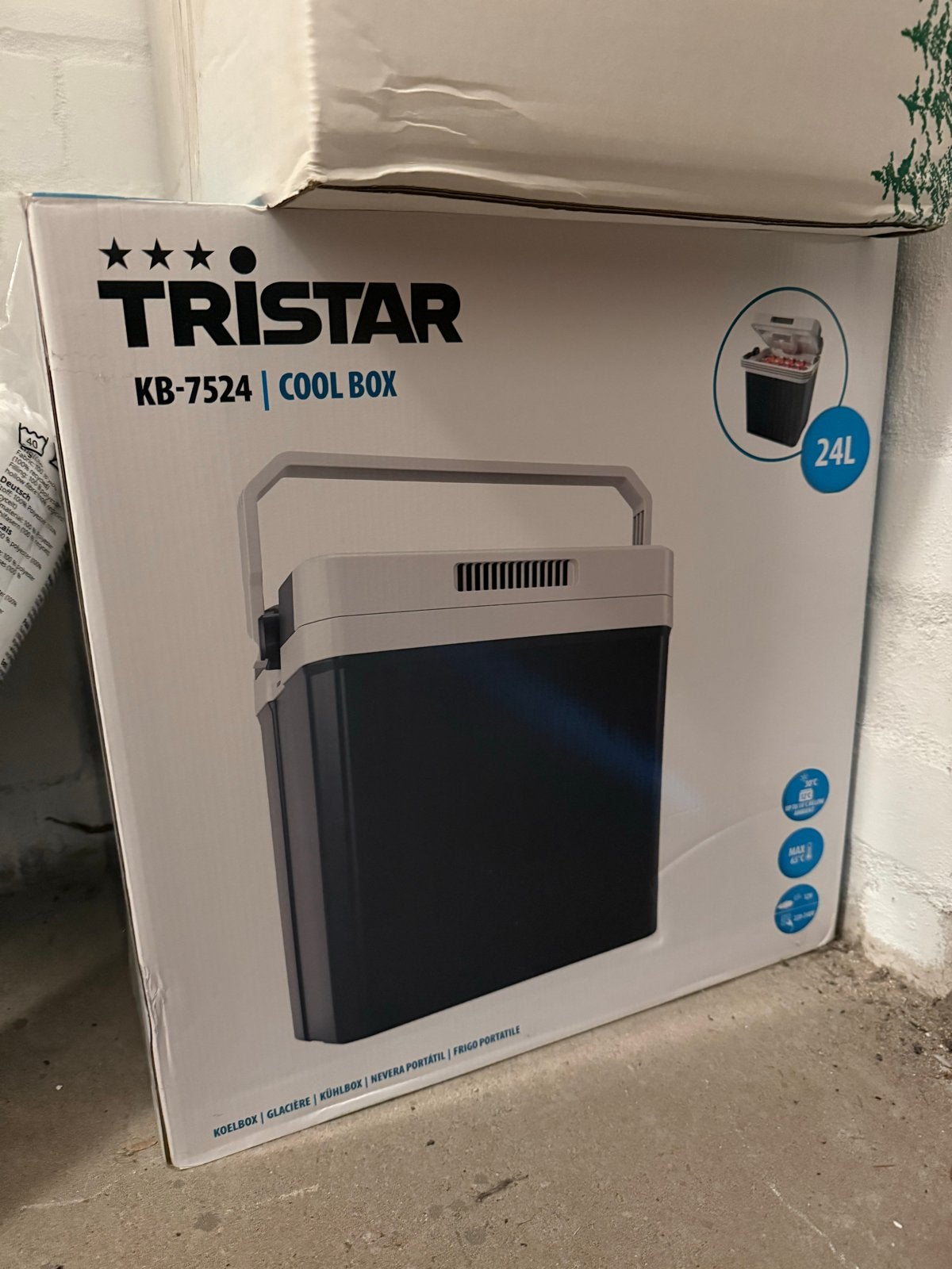 Tristar KB-7524 Koelbox - 24L (nieuw in doos), Ophalen, Nieuw, Koelbox, Elektrisch