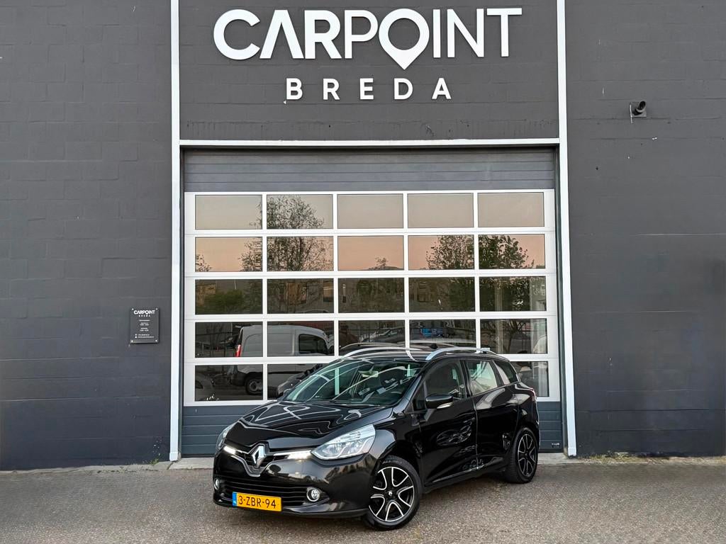 Renault Clio Estate 0.9 TCe Dynamique|NAVI|CLIMA|CRUISE|APK|, Lichtsensor, Zwart, Handgeschakeld, 3 cilinders