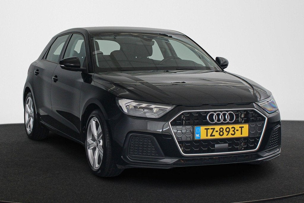 Audi A1 Sportback 30 TFSI Advanced Navi Clima LED Apple CarP, Voorwielaandrijving, Stof, 116 pk, Zwart