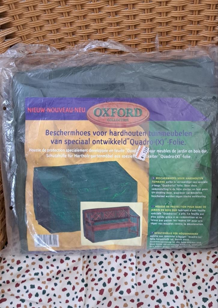 Oxford Collection Beschermhoes voor hardhouten tuinmeubelen, Tuin en Terras, Ophalen of Verzenden, Zo goed als nieuw, Plastic