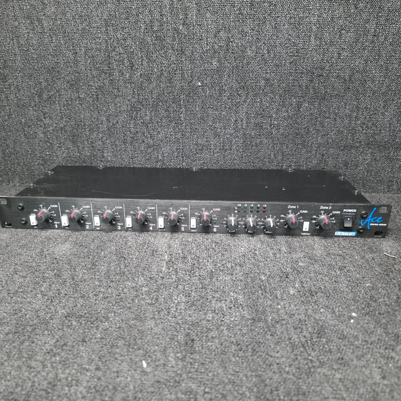 DATEQ ACE  zone mixer   1 HE, Ophalen of Verzenden, 120 watt of meer, Overige typen, Overige merken