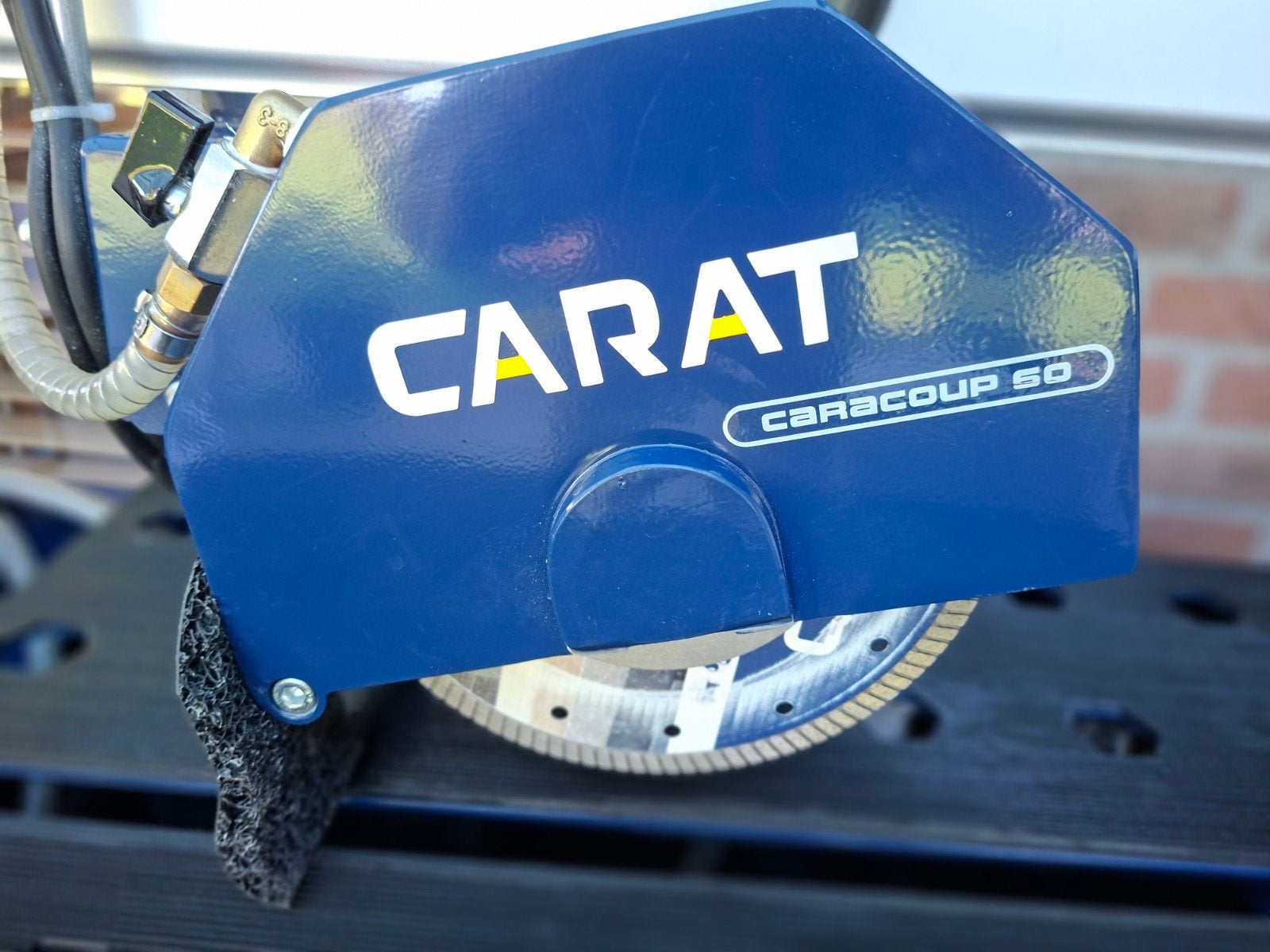 Carat Caracoup 60 Tegelzaagmachine - Zo goed als nieuw, Doe-het-zelf en Verbouw, Ophalen, Cirkelzaag, 70 mm of meer, Zo goed als nieuw