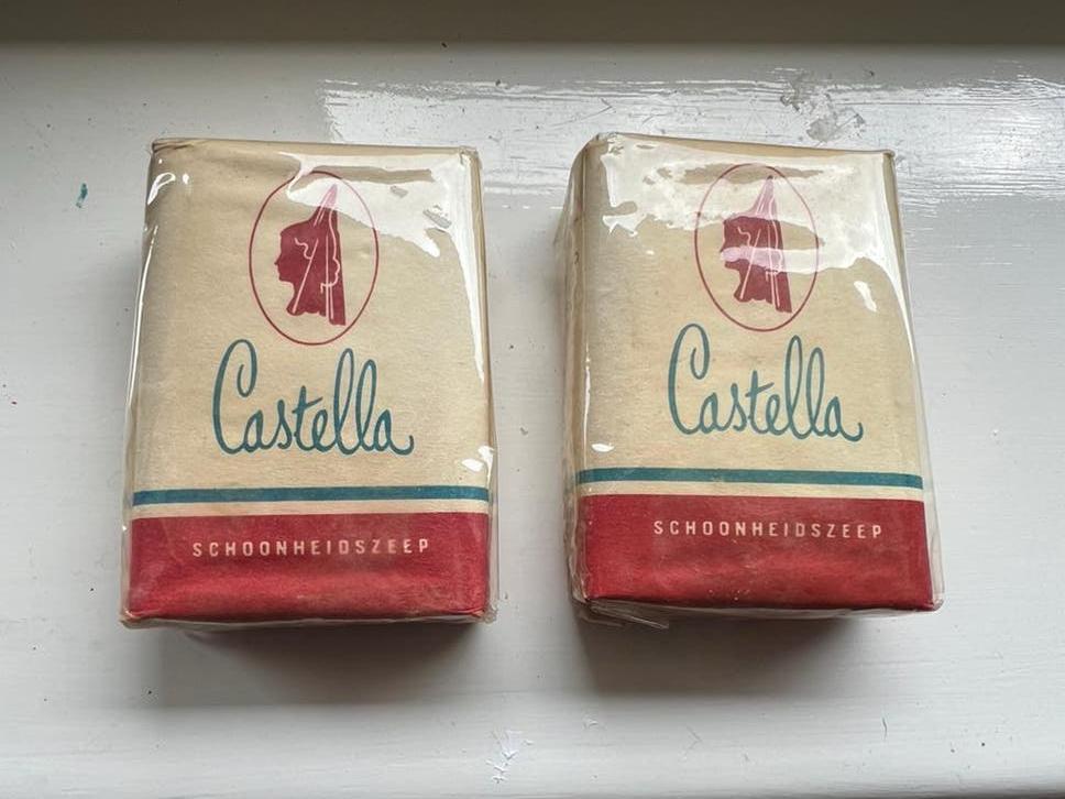 Vintage zeep Castella, Antiek en Kunst, Ophalen of Verzenden