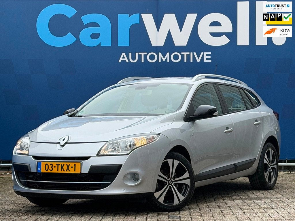 Renault Mégane Estate 1.4 TCe Bose |Navi|Climate|Cruise|Hal, Voorwielaandrijving, Euro 5, Gebruikt, Zwart