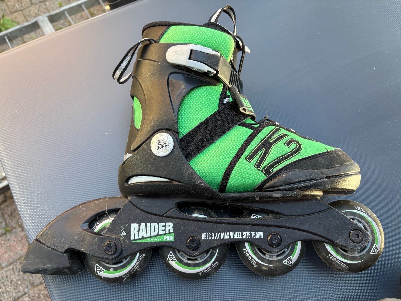 K2 Raider Pro Inline Skates - Verstelbaar & Comfortabel, Ophalen, K2, Kinderen, Inline skates 4 wielen