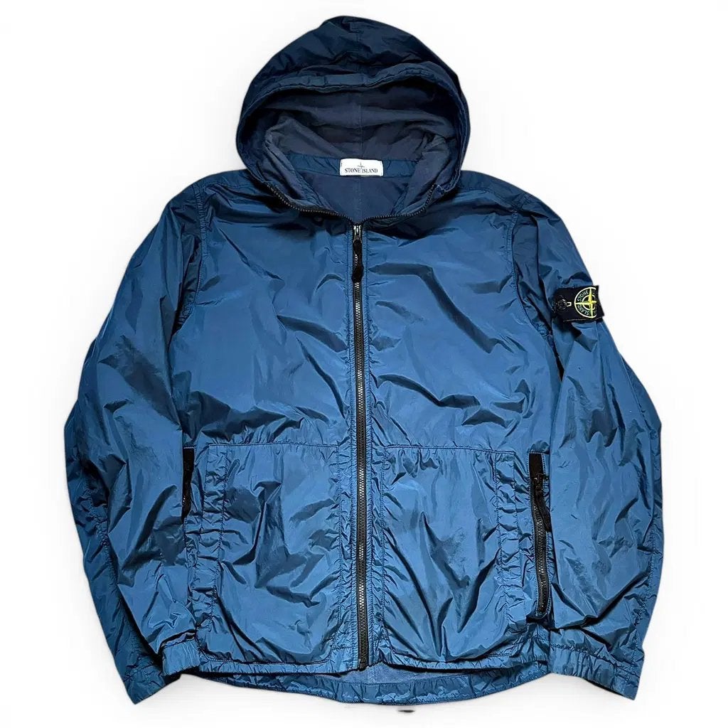 Stone Island Crinkle Reps NY Jas - Maat XL, Ophalen of Verzenden, Zo goed als nieuw, Maat 56/58 (XL), Blauw