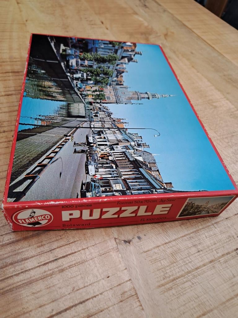 Puzzel  50x70cm 1000 stukjes, Ophalen, 500 t/m 1500 stukjes, Zo goed als nieuw