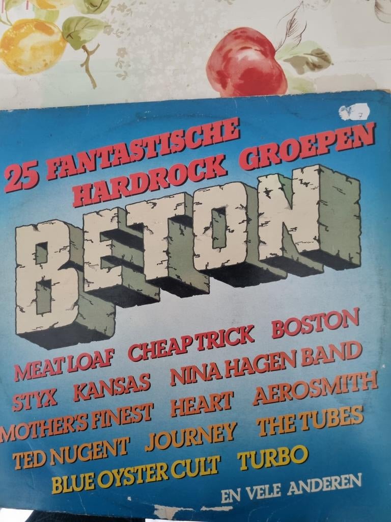 Beton 25 nummers vinyl, Cd's en Dvd's, Vinyl | Rock, Ophalen of Verzenden, Gebruikt, 12 inch, Poprock